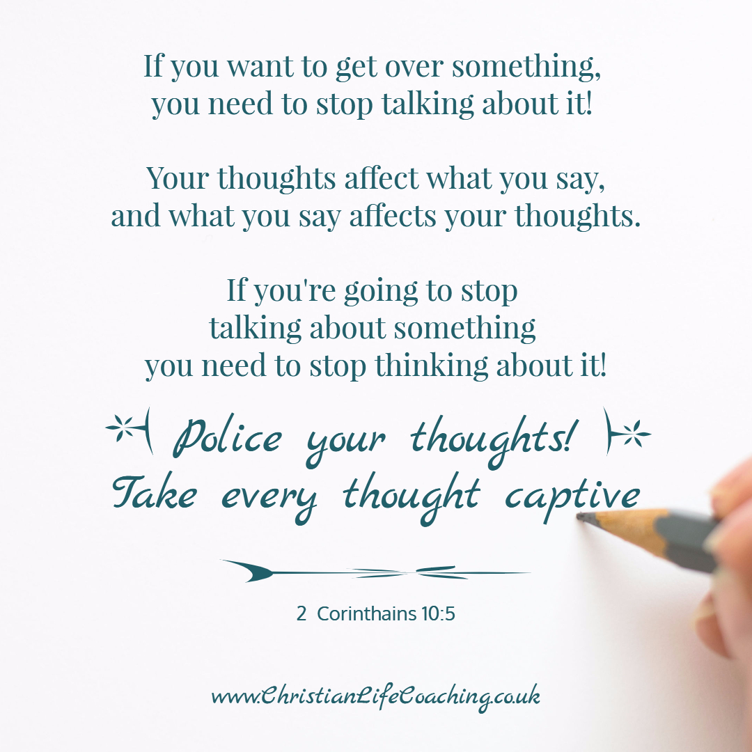 Take thoughts captive