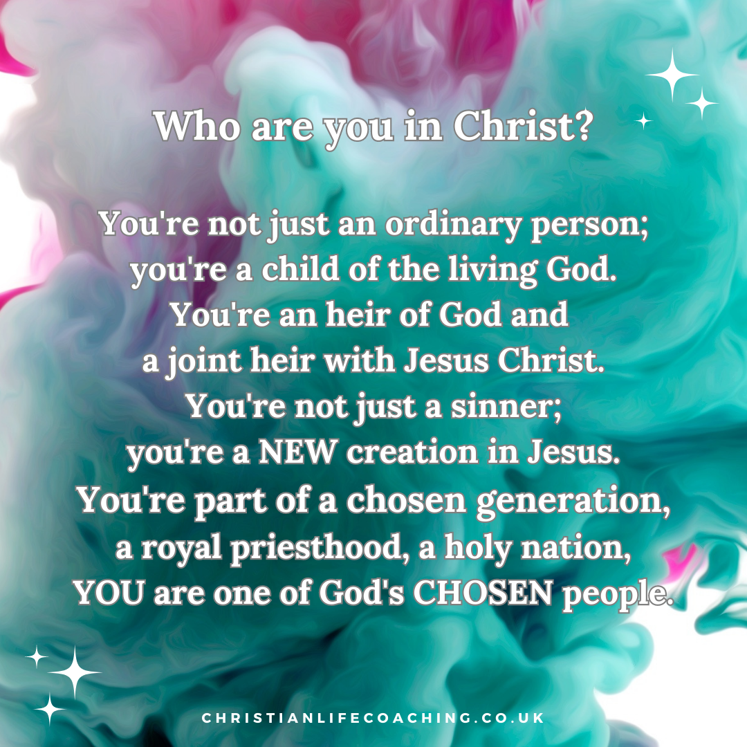 who you are in Christ
